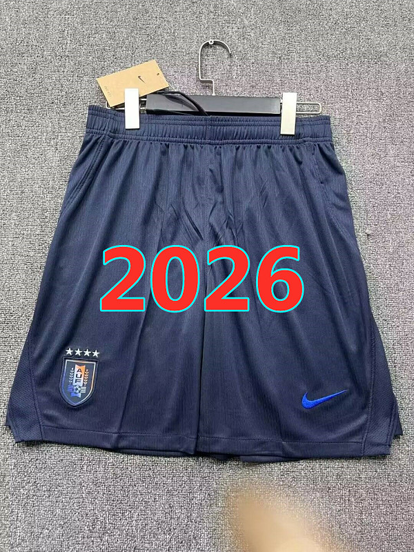 2026 Uruguay Away Fans Version Shorts S-2XL