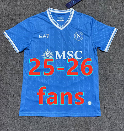 25-26 Napoli Home Fans Version Jersey S-4XL