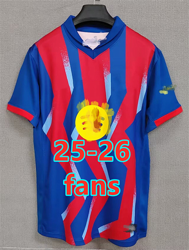 25-26 Barcelona 4th Fans Version Jersey S-4XL