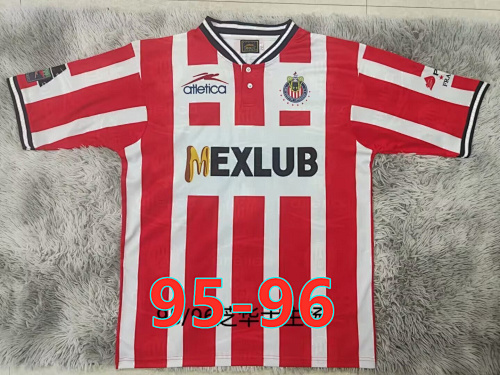 95-96 Chivas Home Retro Jersey S-2XL