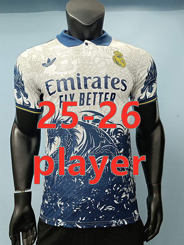 25-26 Real Madrid Special Player Version Jersey S-2XL