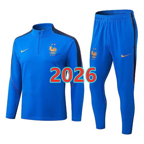 France Long Sleeve Tracksuit S-2XL