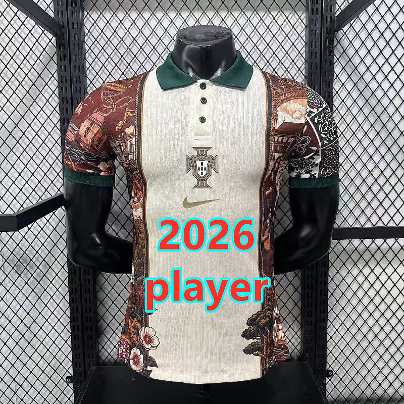 Portugal Special Player Version Jersey S-2XL