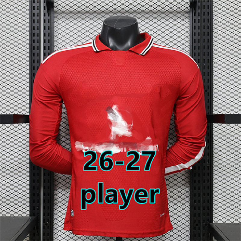 26-27 Manchester United Home Player Version Long Jersey S-3XL