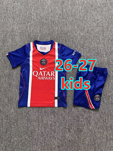 Balenciaga 26-27 Paris Psg Home Kids Jersey+shorts Kit 16 -28