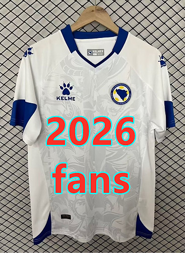 Bosnia And Herzegovina Away Fans Jersey S-4XL