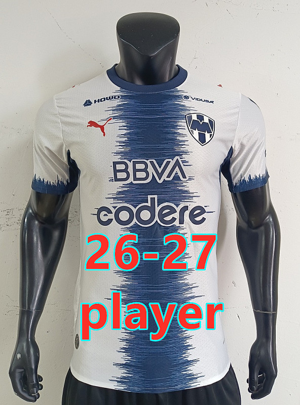 26-27 Monterrey Away Player Version Jersey S-2XL