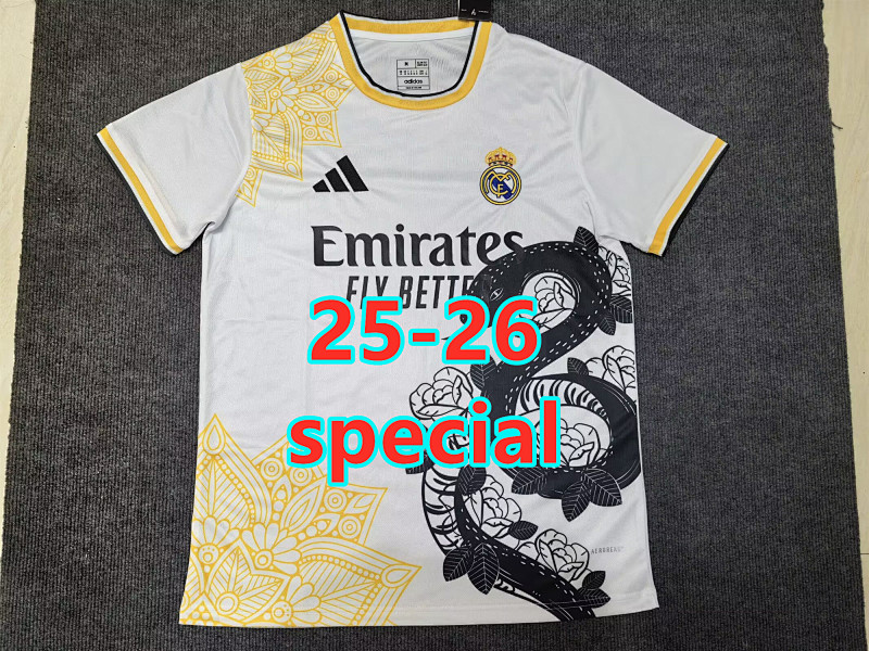 25-26 Real Madrid Special Fans Jersey S-2XL