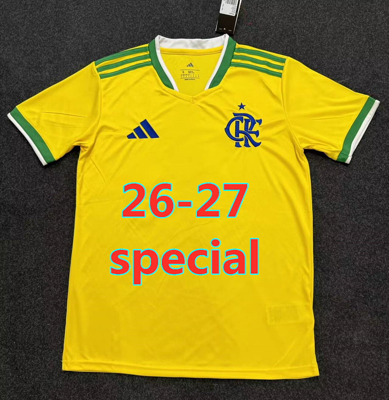 26-27 Flamengo Special Fans Version Jersey S-4XL