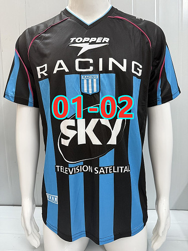 01-02 Avellaneda Away Retro Jersey S-2XL