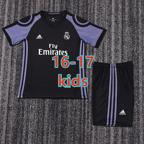 Real Madrid Third Retro Kids Jersey+shorts 16 -28
