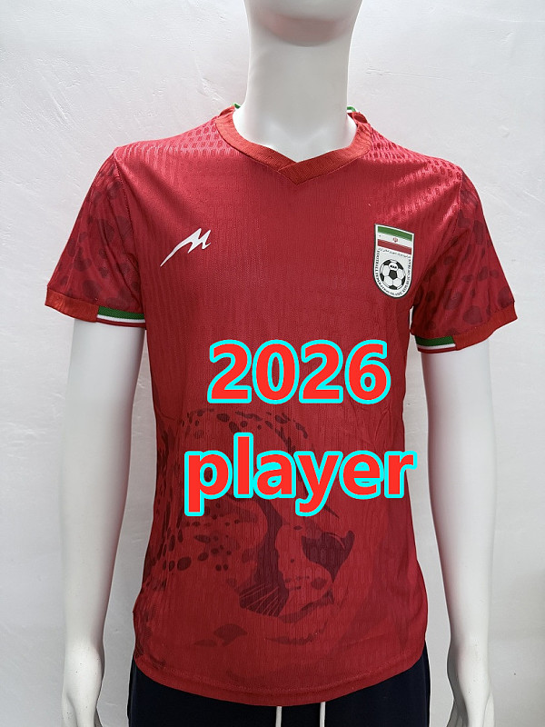 Iran Away Player Version Jersey S-2XL