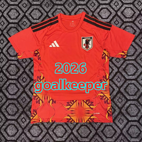 Japan Goalkeeper Fans Version Jersey S-4XL