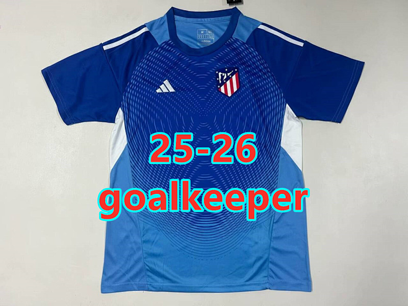 25-26 Atletico Madrid Goalkeeper Fans Version Jersey S-2XL