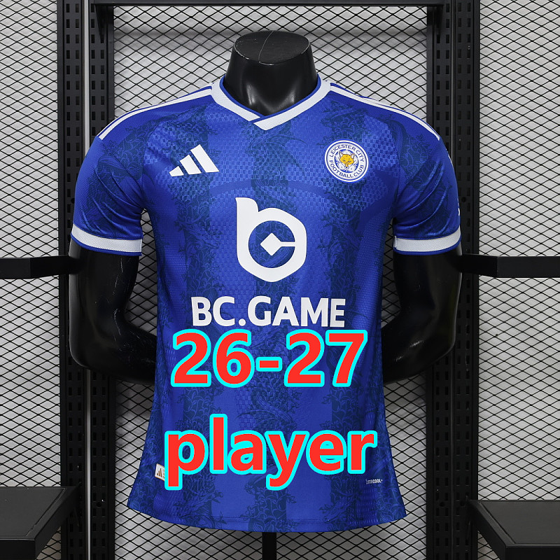 26-27 Leicester City Home Player Version Jersey S-2XL
