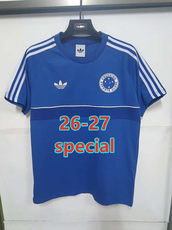 26-27 Cruzeiro Special Fans Version Jersey S-4XL