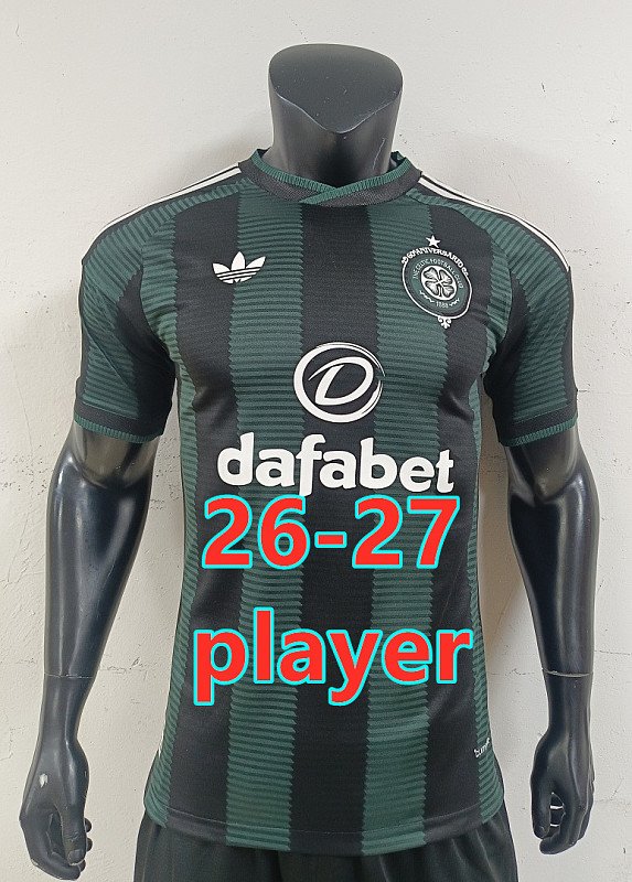 26-27 Celtic Away Player Version Jersey S-2XL