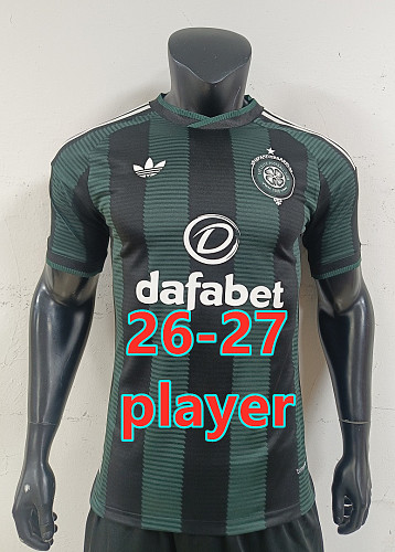 26-27 Celtic Away Player Version Jersey S-2XL