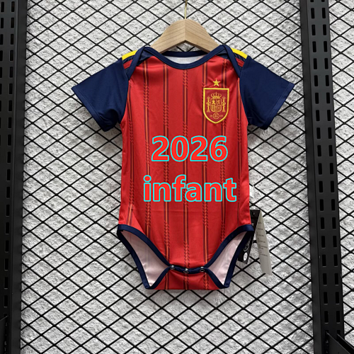 Spain Home Infant Jersey 9 -12 BB