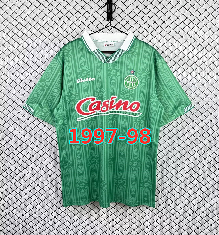 Saint-Etienne Home Retro Fans Version Jersey S-2XL