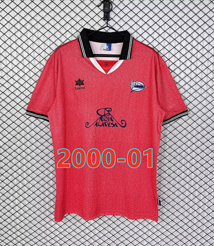 Alaves Away Retro Fans Version Jersey S-2XL
