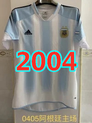 Argentina Retro Home Jersey S-Xxl