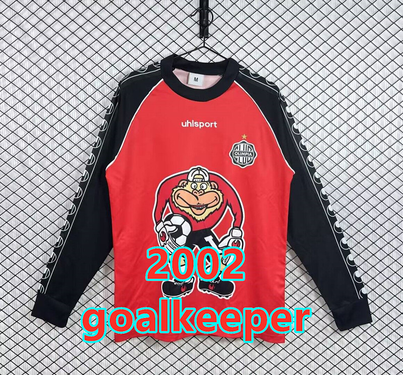 Olimpia Goalkeeper Retro Fans Long Jersey S-2XL