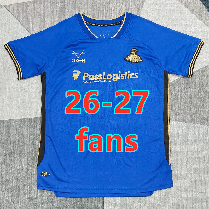 26-27 Doncaster Rovers Away Fans Version Jersey S-4XL