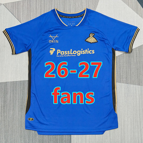 26-27 Doncaster Rovers Away Fans Version Jersey S-4XL