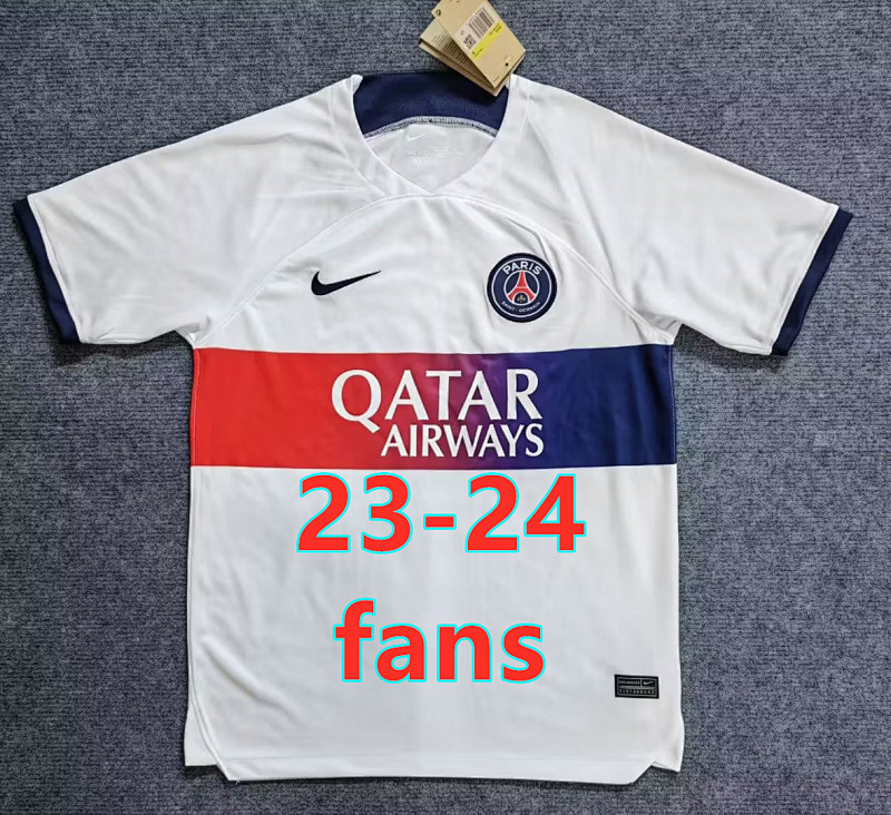 Balenciaga Paris Psg Fans Version 23-24 Away Jersey S-2XL