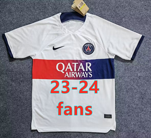 Balenciaga Paris Psg Fans Version 23-24 Away Jersey S-2XL