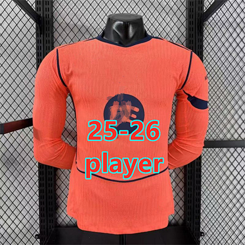 25-26 Barcelona Third Player Version Long Jersey S-3XL
