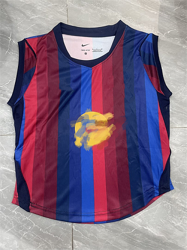 26-27 Barcelona Home Women Vest Jersey S-2XL