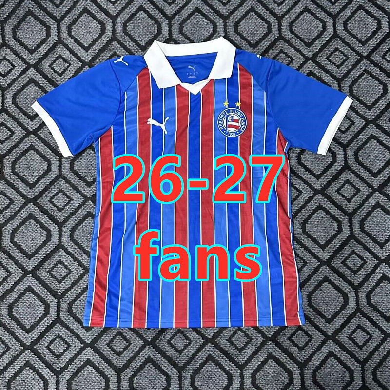 26-27 Bahia Away Fans Version Jersey S-2XL
