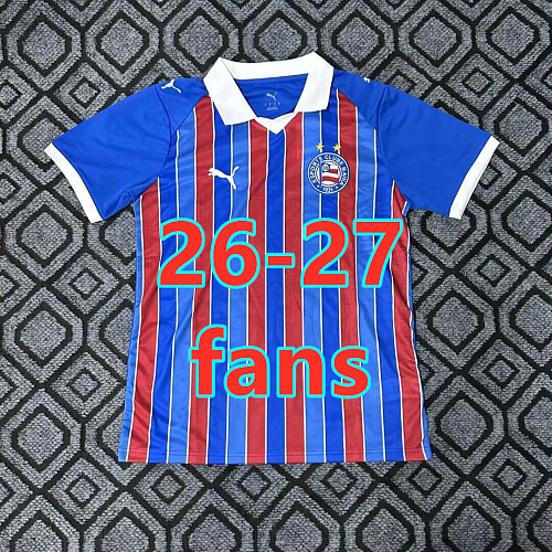 26-27 Bahia Away Fans Version Jersey S-2XL