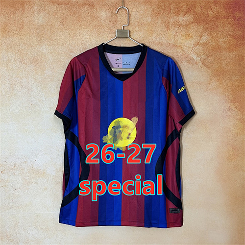 26-27 Barcelona Special Fans Version Jersey S-2XL