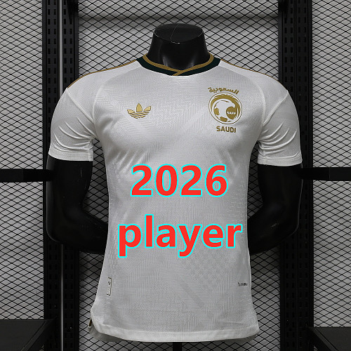 Saudi Arabia Away Player Version Jersey S-3XL