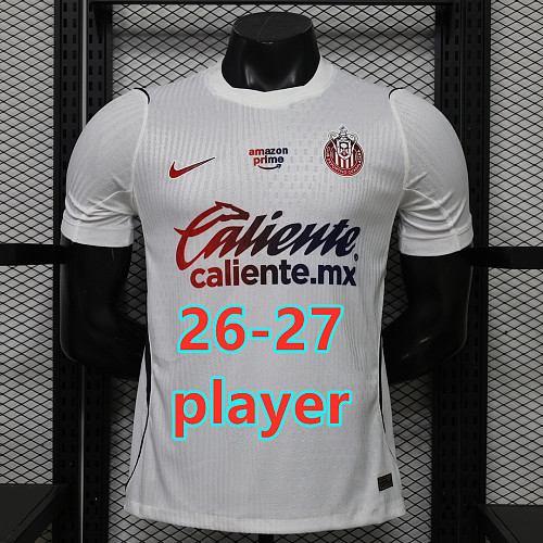 26-27 Chivas Away Player Version Jersey S-4XL