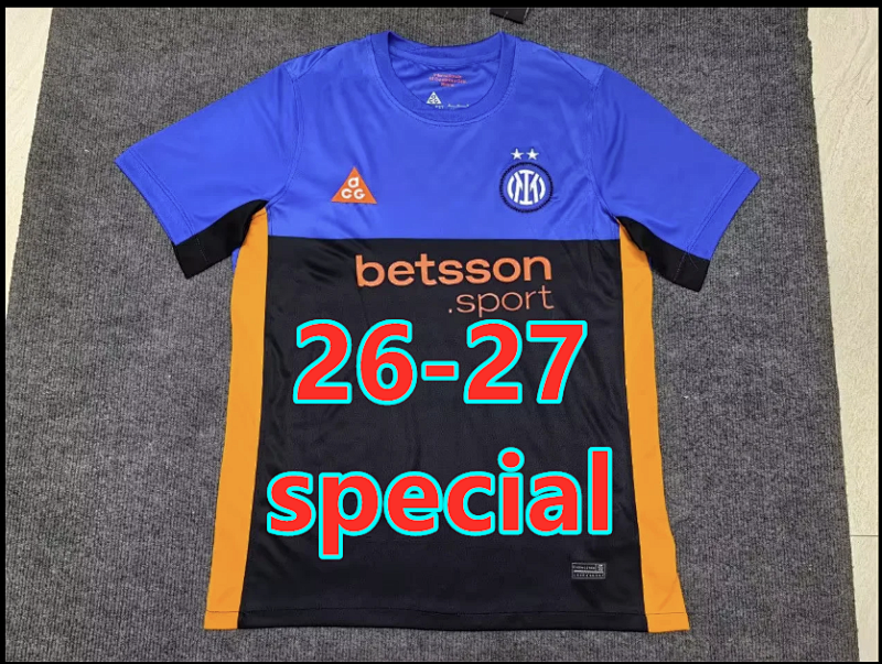 26-27 Inter Milan Special Fans Version Jersey S-4XL