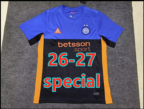 26-27 Inter Milan Special Fans Version Jersey S-4XL