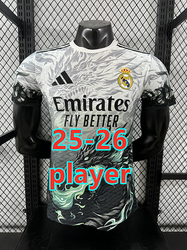 25-26 Real Madrid Special Player Version Jersey S-2XL