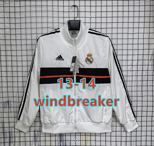 13-14 Real Madrid Retro Windbreaker S-2XL