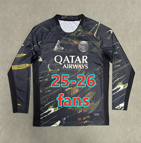 Balenciaga 25-26 Paris Psg 5th Fans Long Jersey S-4XL