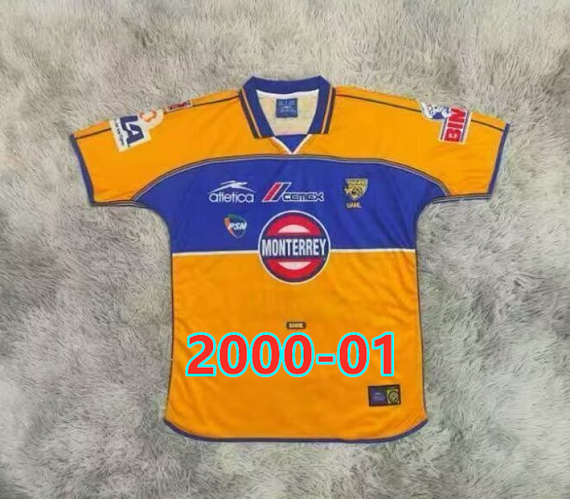 Tigres Uanl Home Retro Jersey S-2XL