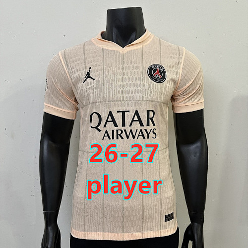 Balenciaga 26-27 Paris Psg 4th Player Version Jersey S-2XL