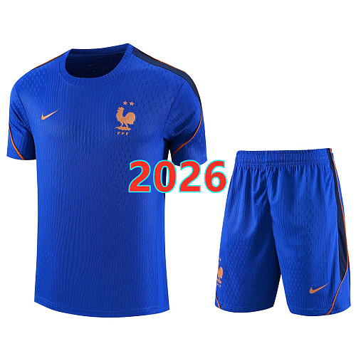 France Short Sleeve Tracksuit S-2XL