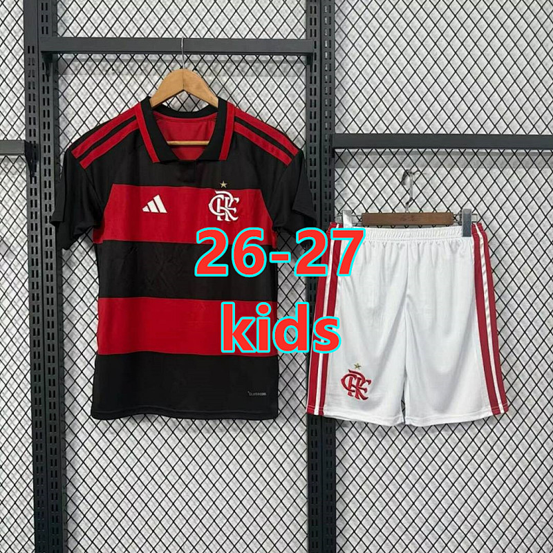26-27 Flamengo Home Kids Jersey+shorts Kit 16 -28