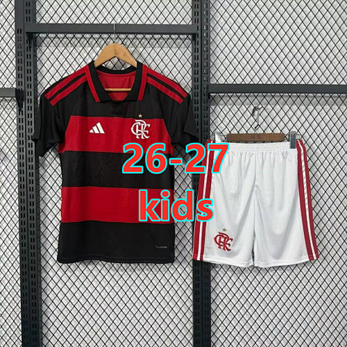 26-27 Flamengo Home Kids Jersey+shorts Kit 16 -28