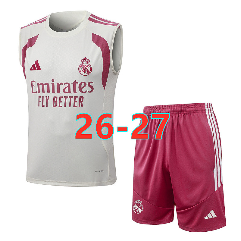 26-27 Real Madrid Vest Tracksuit S-2XL