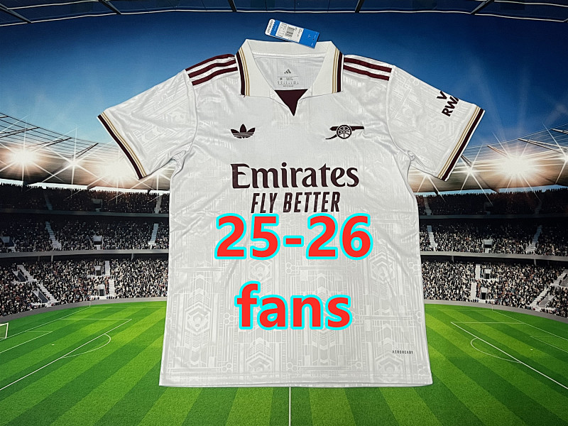 25-26 Arsenal Third Fans Version Jersey S-4XL